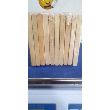 Stik Racak Herbal Stik Es Krim Polos/ Stick Ice Cream isi 500pcs / Stik Kayu / Kerajinan Tangan