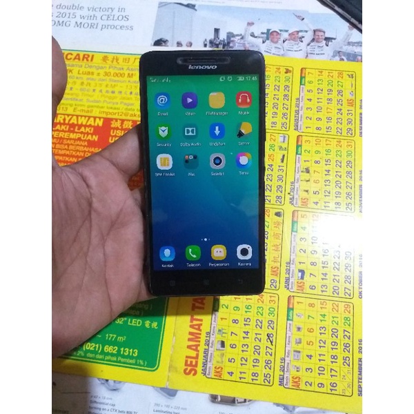 Hp Lenovo A 6000 Minus Minus (Bekas)