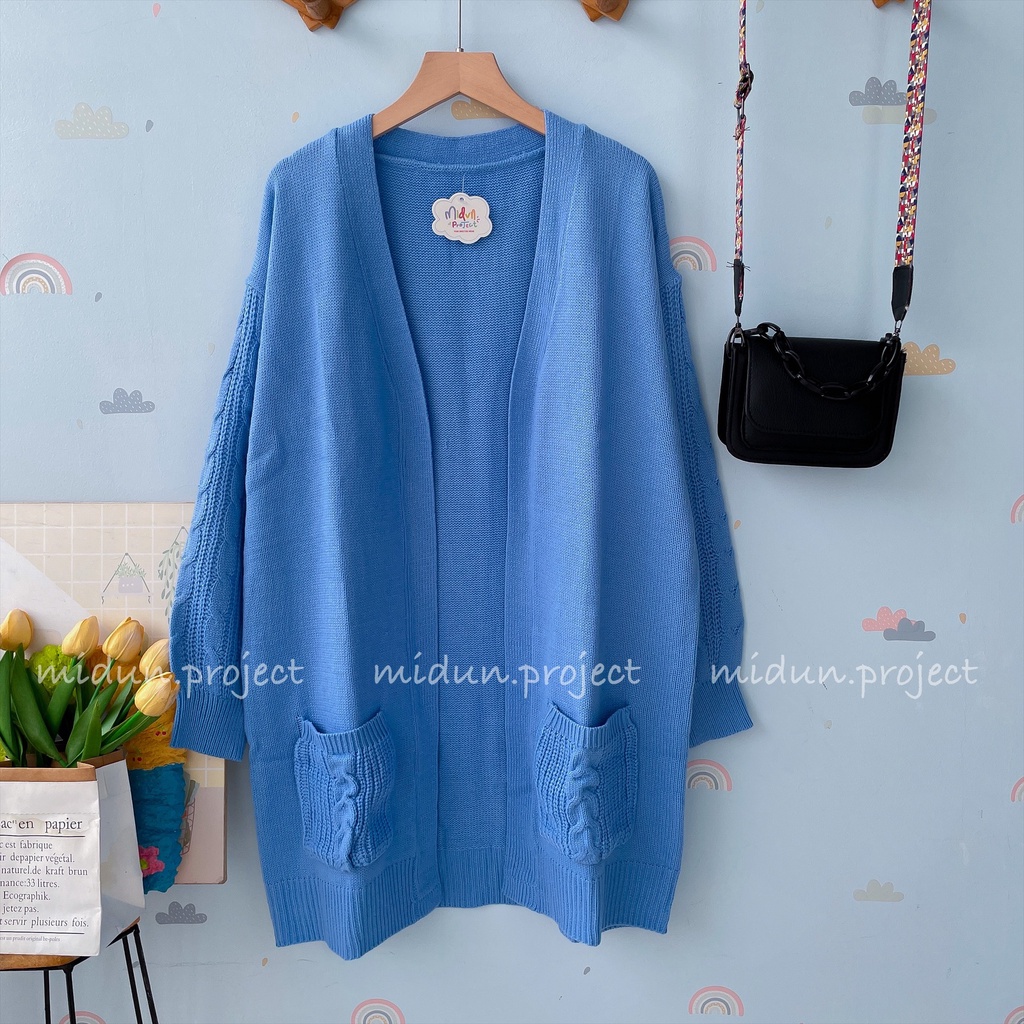 AYUNDA LONG OUTER | CARDIGAN RAJUT PREMIUM