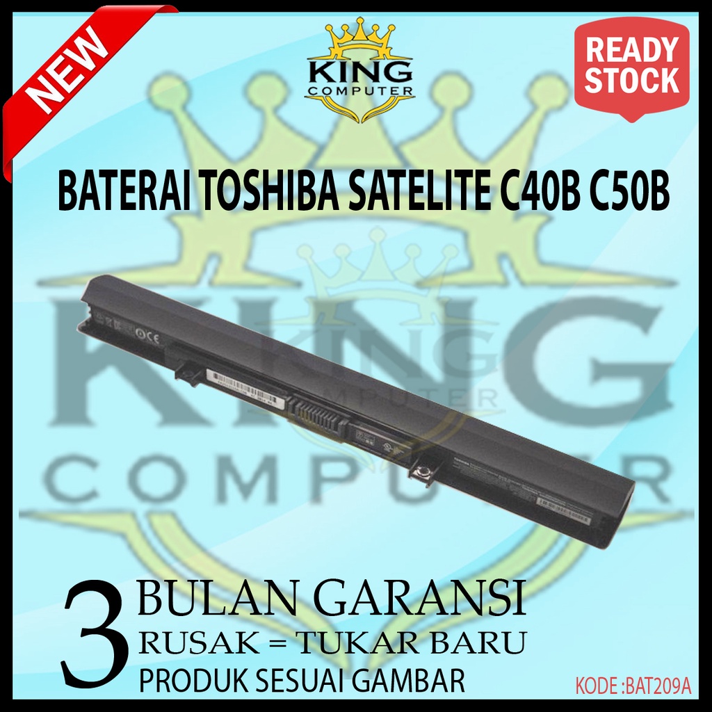 BATERAI TOSHIBA PA5185 5184 5195 C55-B L50-B PA5184 ORIGINAL