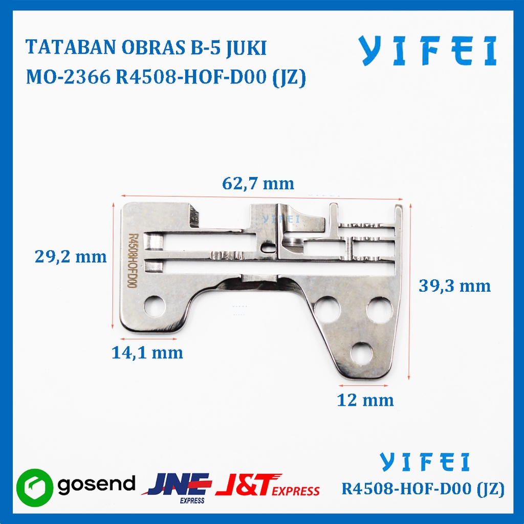 TATABAN OBRAS B-5 JUKI MO-2366 YIFEI-R4508-HOF-D00 (JZ)