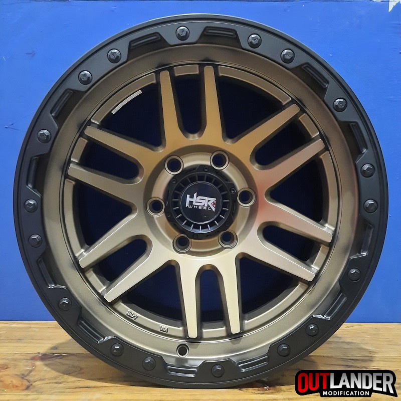 Velg Racing R17 Mobil Chevrolet Triton Pajero Prado Dll Pelek Mobil Ring 17 HSR Original