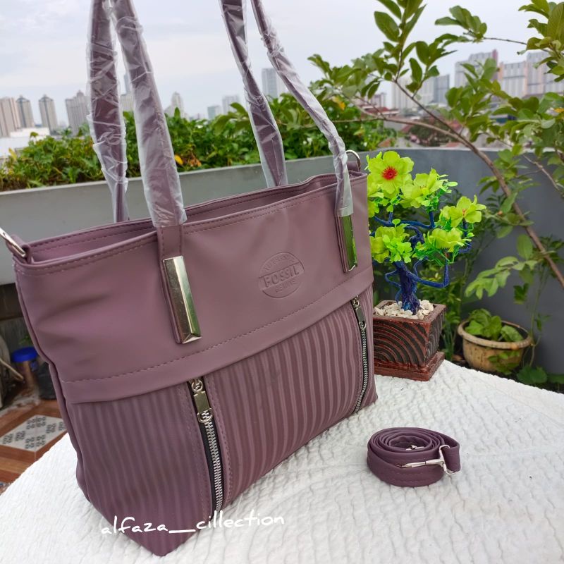 alfaza tas Tote  2res depan ukuran T24xP37cm