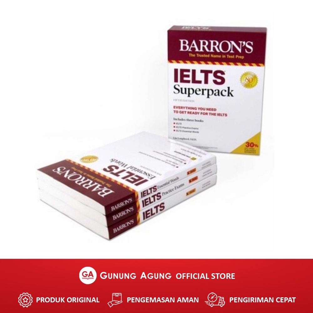 BARRON'S:  IELTS Superpack