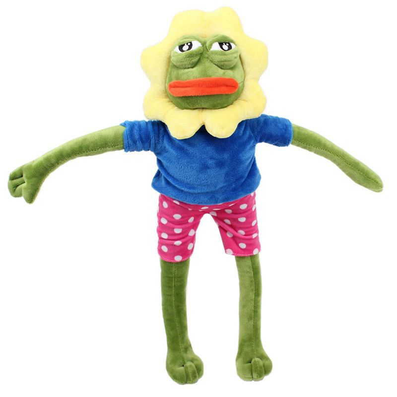 Cuddly 50cm Frog Pepe Sad Frog Mainan Mewah