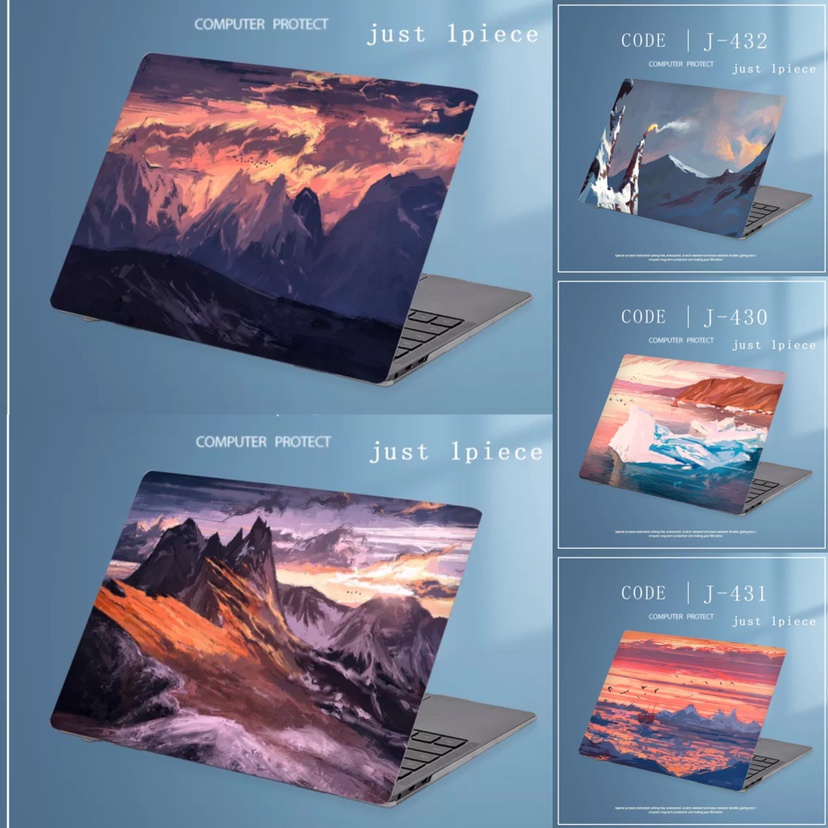 1pc Universal Bebas Potong (COD) Stiker Kulit Laptop Custom Untuk Dell Inspiron 5420inspiron 15 3515 14 &quot;15.6&quot; Notebook Komputer Decal Game Iron-Man Avengers Theme Designs Covers