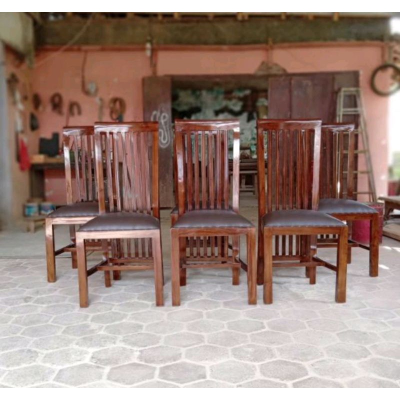 Kursi Makan Minimalis Kayu Jati Kursi Makan Balero Kayu Jati Jepara