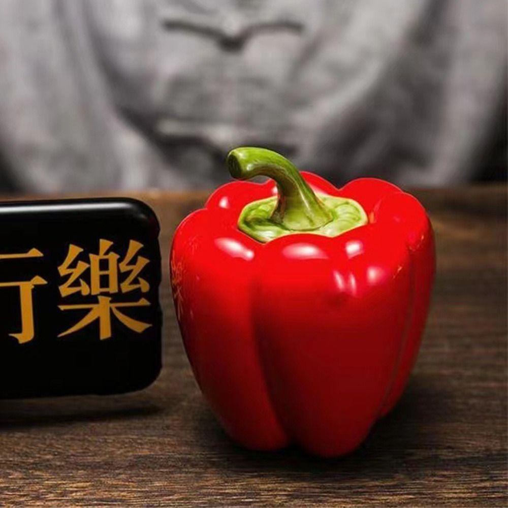 Populer Pepper Tea Pot New Dekorasi Perlengkapan Rumah Tea Box Keramik Tea Set Kemasan Kopi Kaleng