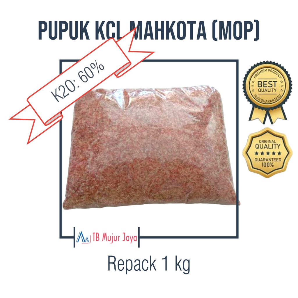 Jual Pupuk Kcl Mop Mahkota Repack Gram Shopee Indonesia