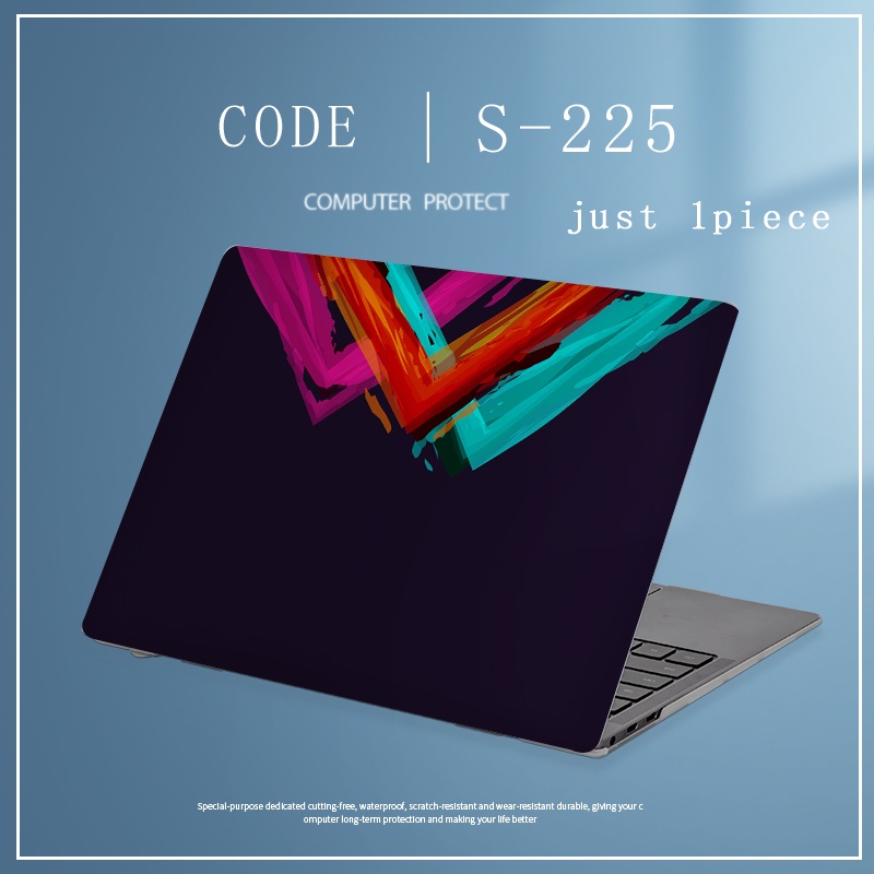 1pc Universal Bebas Potong COD Kulit Laptop Marmer Vinyl Dua Sisi Kulit Laptop Untuk ACER SWIFT5 NITRO5 K50 Swift 1 SF114 11 /12 /13 /14 /15 /17Inch Bukan Cropped Laptop Sticker Cover