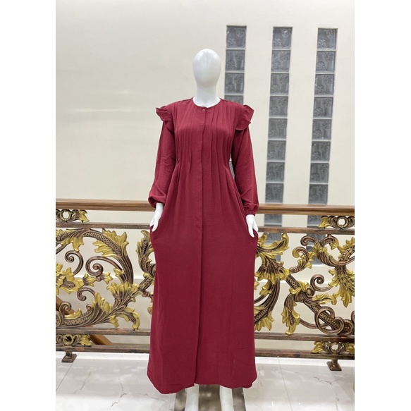 gamis Rafel ekskusif cringkel premium // 001