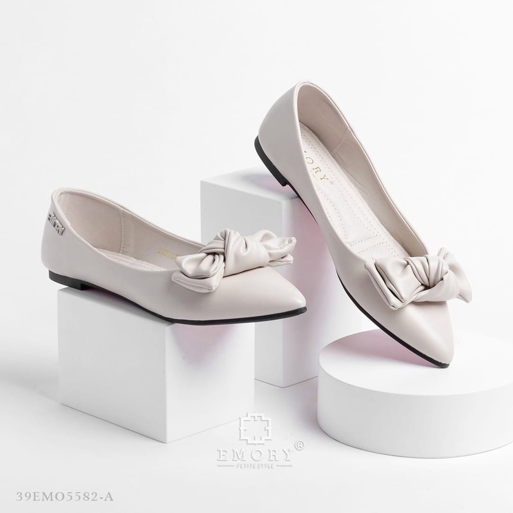 10.10 SALE - EMORY Yaravi Sepatu Flat Wanita Import 39EMO5582-A.1J1