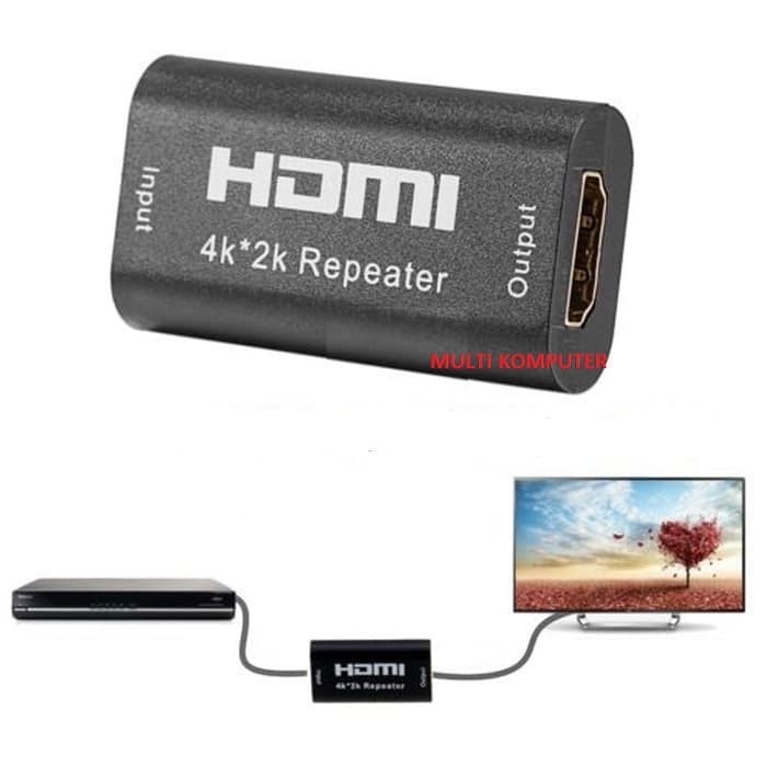 HDMI Repeater Extender Amplifier Booster Adapter UP to 40M