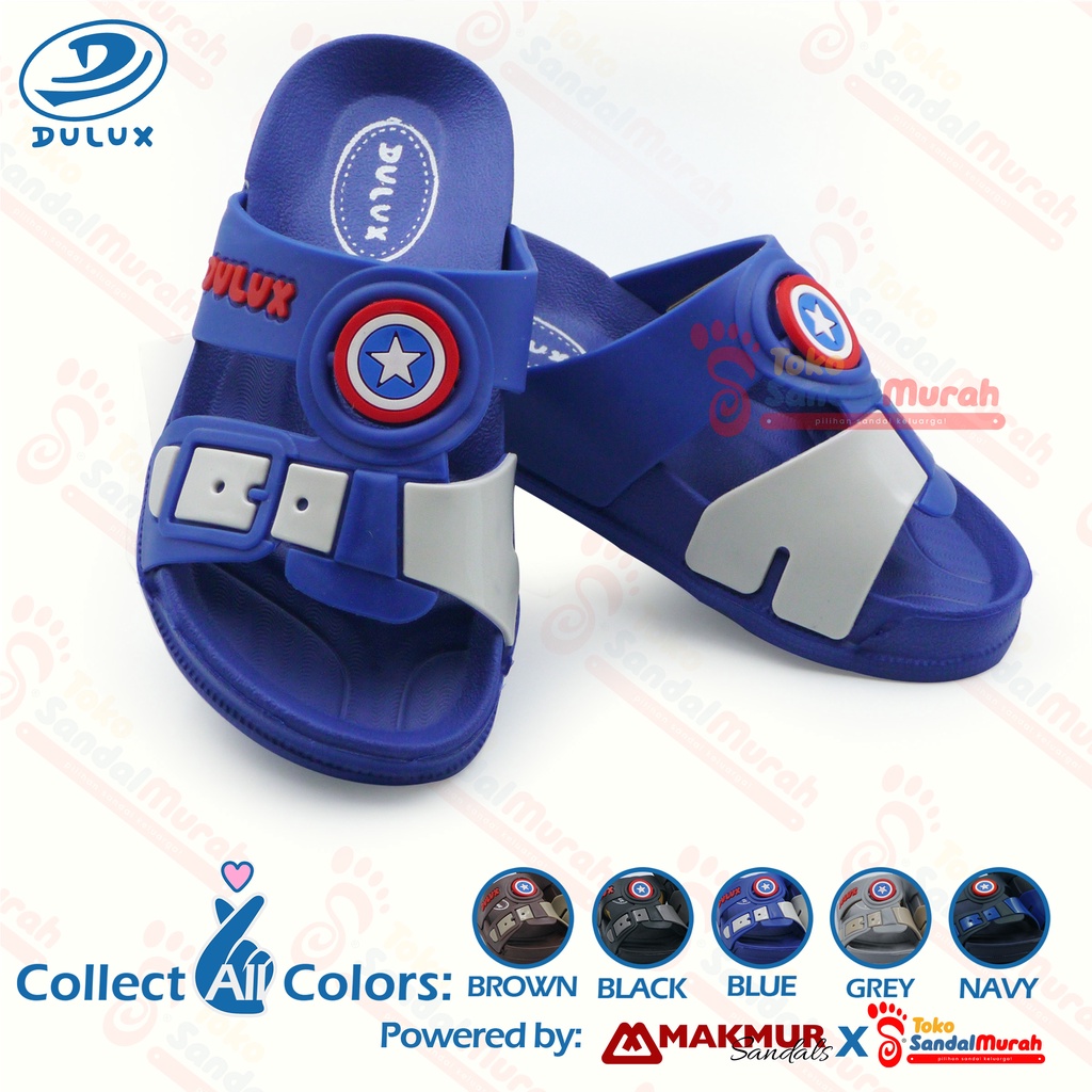 Toko Sandal Murah -Sandal Slop Laki Laki Uk 30-35 kekinian/ Sandal Hangout /Sandal Murah ( TK Sandal Murah M 09 M 362 C )