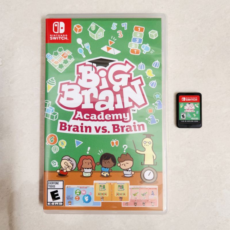 Big Brain Academy Brain vs Brain Kaset Preloved