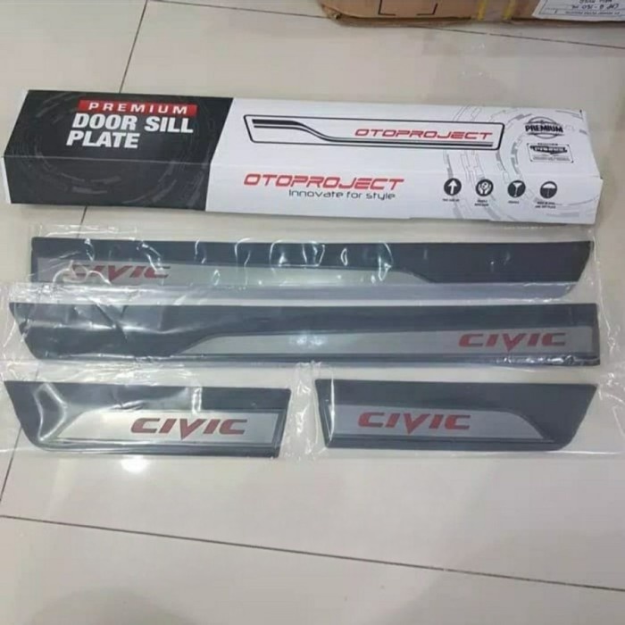 Sillplate Samping Civic 2012 2022 Door Sill Plat No Lamp Otoproject