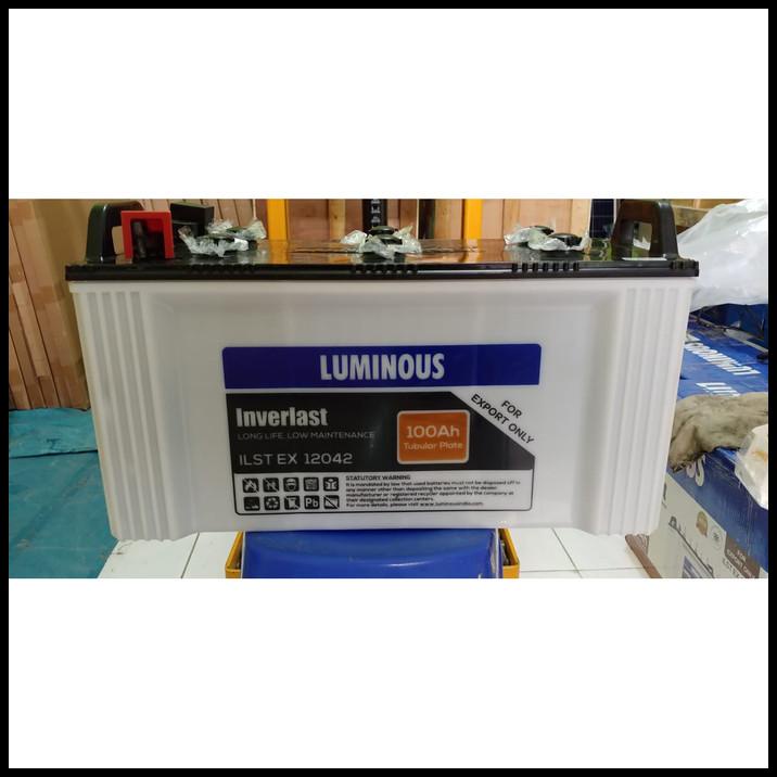 Promo Aki Baterai Deep Cycle Luminous Tall Tubular 12V 12 V 100Ah 100 Ah