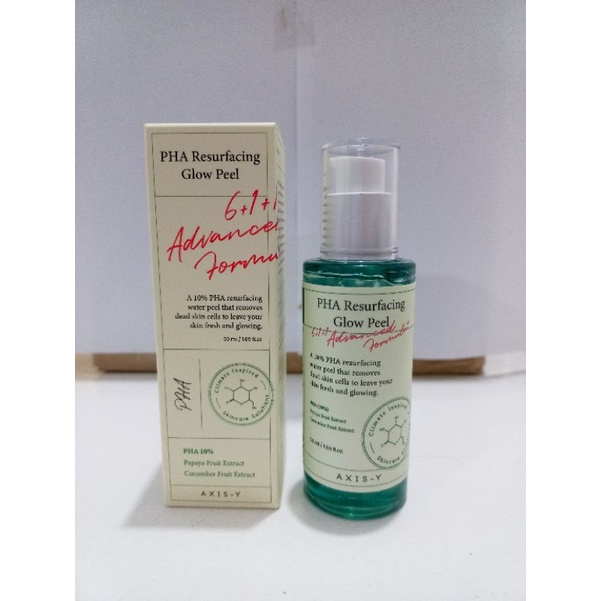 Axis-y pha resurfacing glow peel 50ml