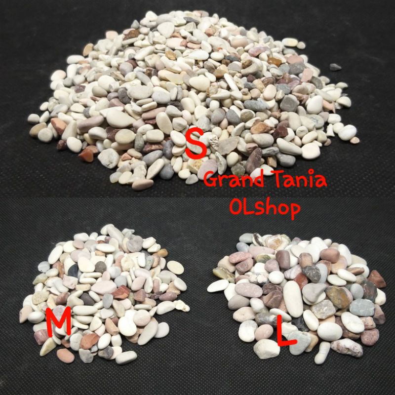 Batu Pancawarna, batu coral pancawarna, hiasan aquarium, batu pot tanaman 500gr