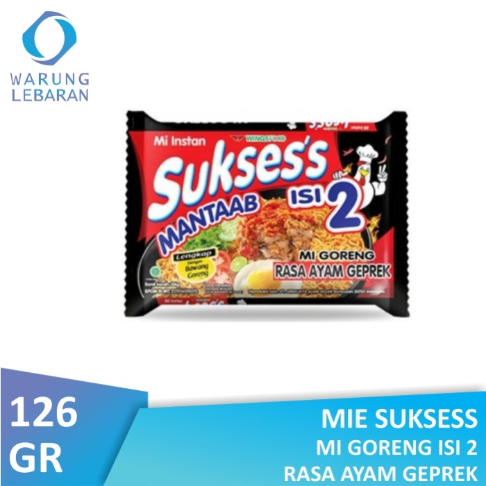 

Mie Suksess Goreng Ayam Geprek 126gr