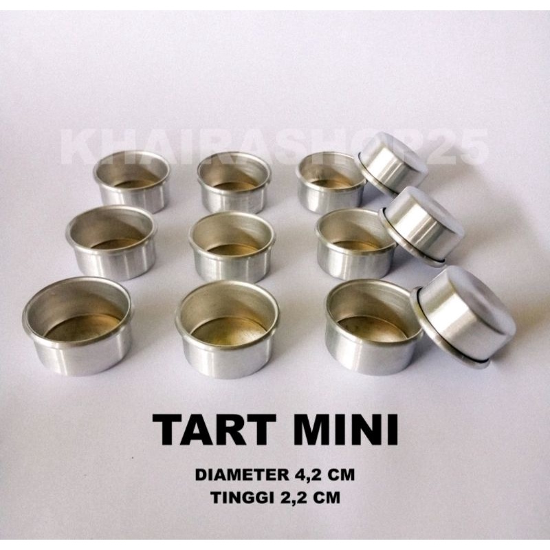 12 pcs cetakan trat mini / cetakan tartlet / cetakan kue mini