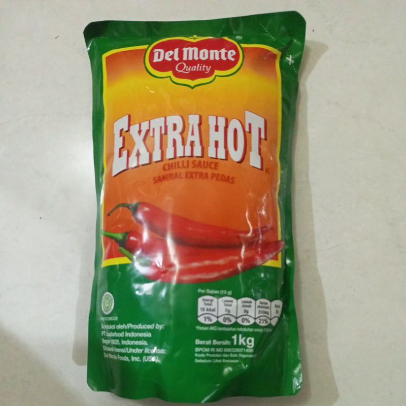 

saos extra hot delmonte 1 kg