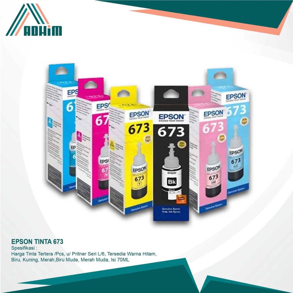 EPSON TINTA 673 ORIGINAL