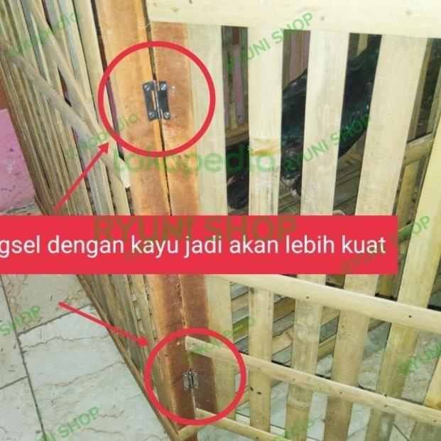 kandang bambu ayam bangkok - V.1