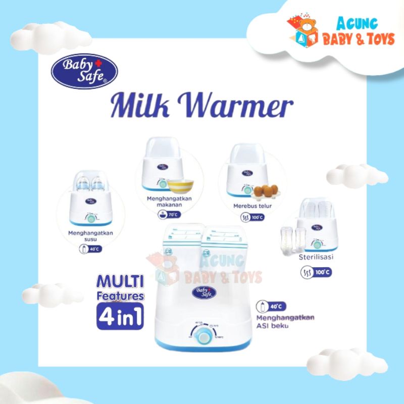 Baby safe twin bottle warmer