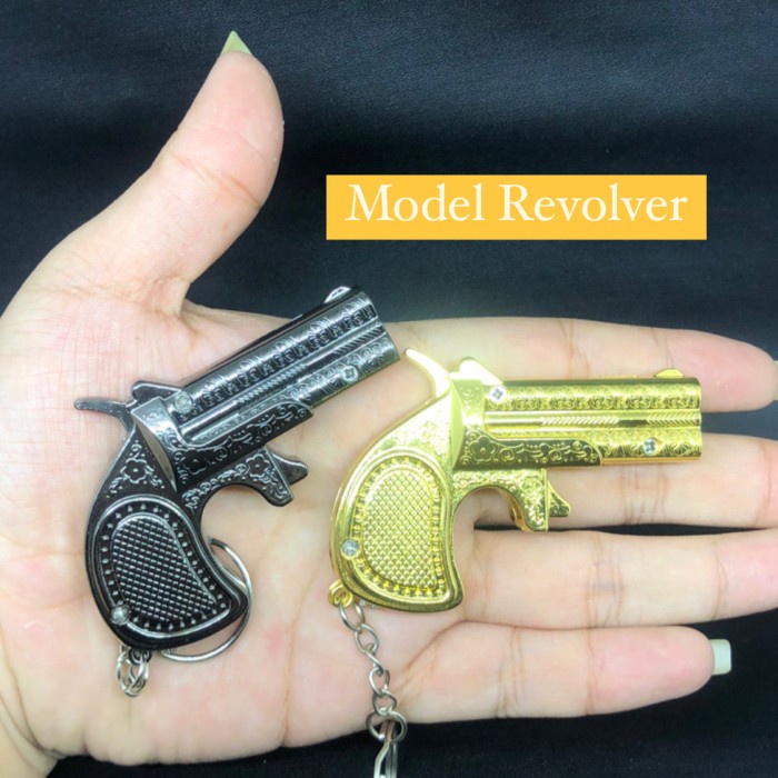 Korek Api Bara Las Miniatur Pistol Mini 661 Korek Api Isi Ulang Unik