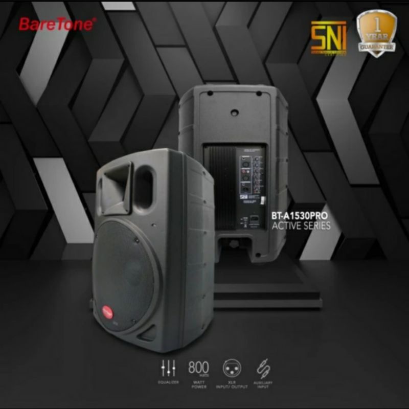 speaker aktif 15 inch original baretone bt a1530pro speaker active karaoke 15 inch
