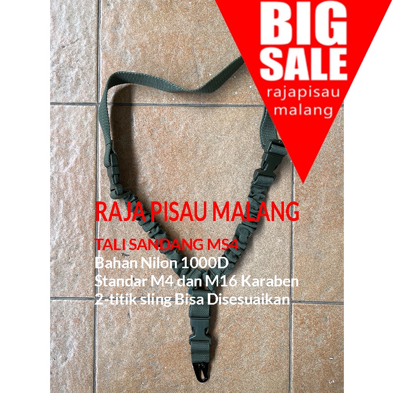 RPM tali sandang MS4 tactical terbaru