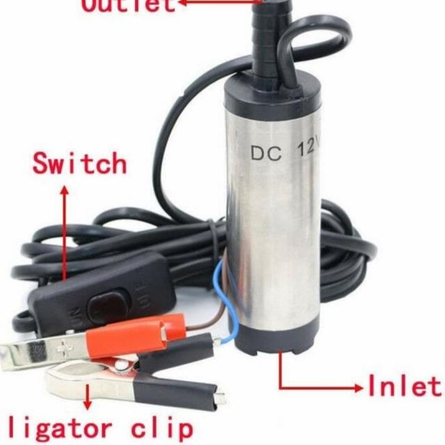 pompa air celup mini portable diesel pump mini oli minyak