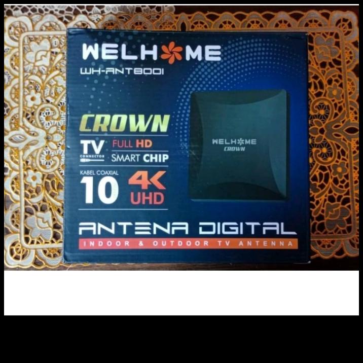 Antena Televisi Merk Welhome Wh-8001 Antena Digital Welhome Wh 8001