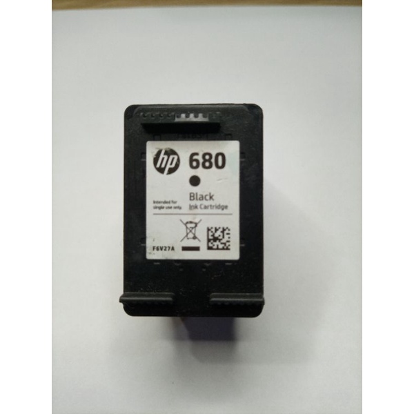 catridge hp 680 black kosongan