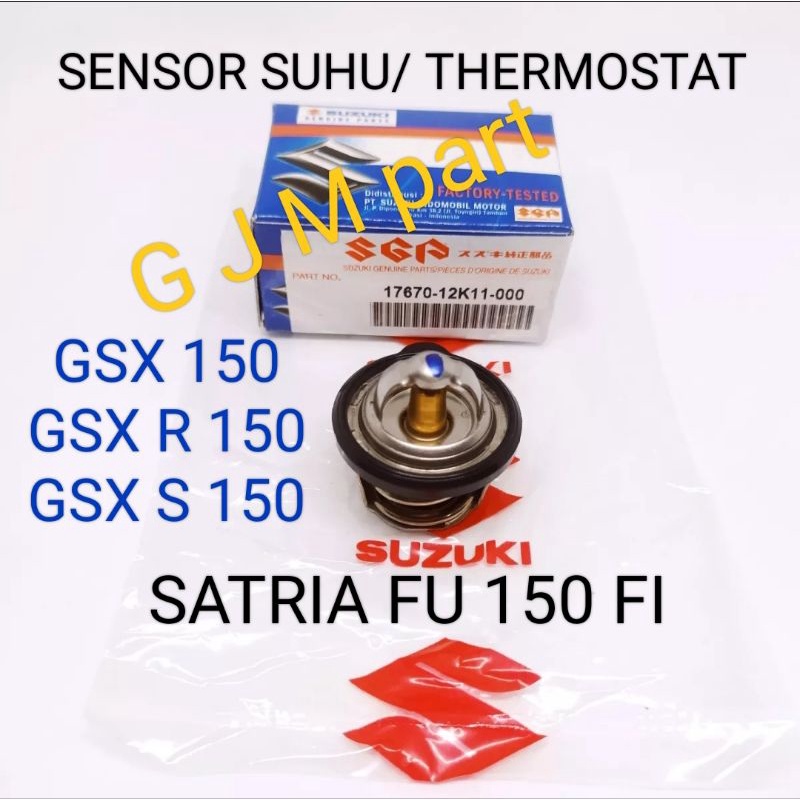 THERMOSTAT SENSOR SUHU MESIN SUZUKI SATRIA FU FI 150 GSX 150 GSX R 150 GSX S150 ORIGINAL ASLI