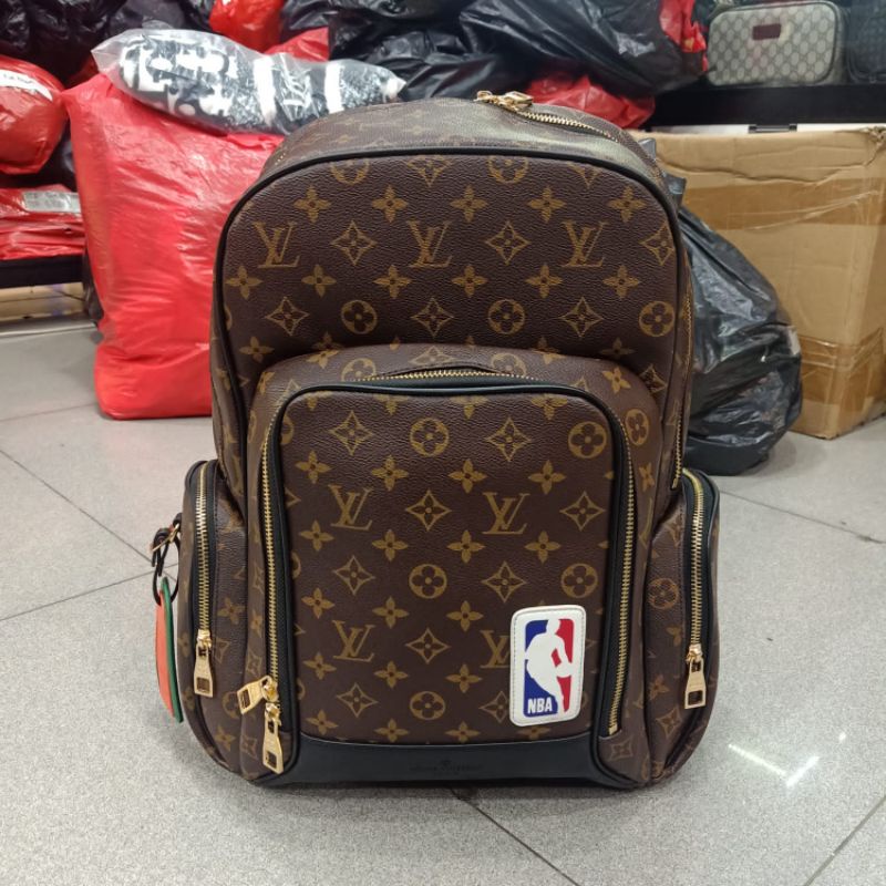 Tas Ransel Lv NBA Monogram Backpack Super Premium Quality