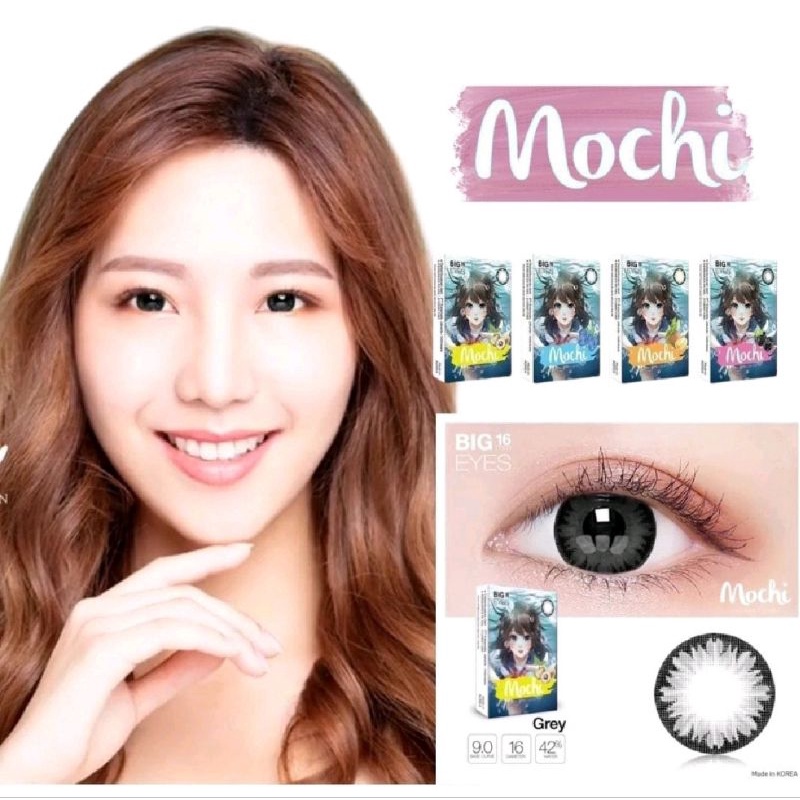 X2 Mochi Softlens Warna Ukuran Minus -3.25 Sampai -8.00