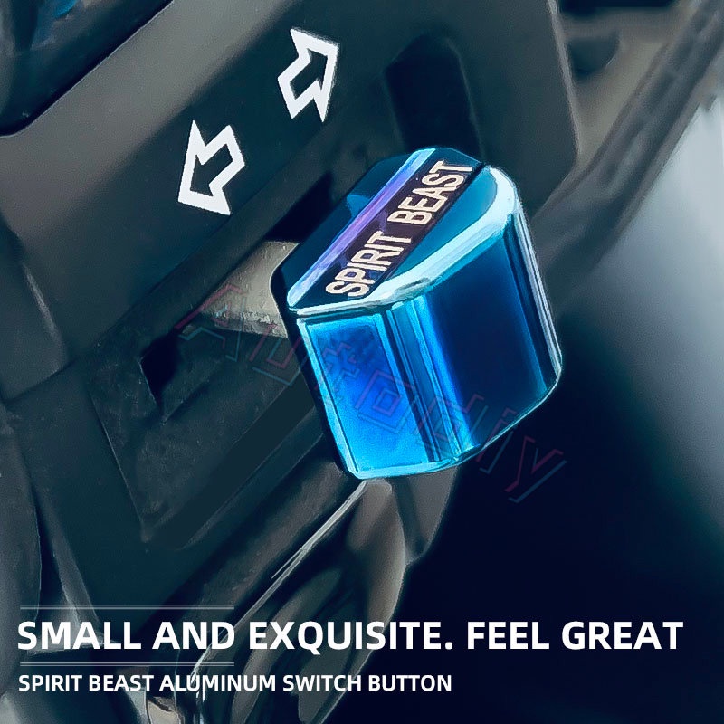 Spirit Beast Tombol Start Lampu Sein Highlow Beam Untuk Motor Universal
