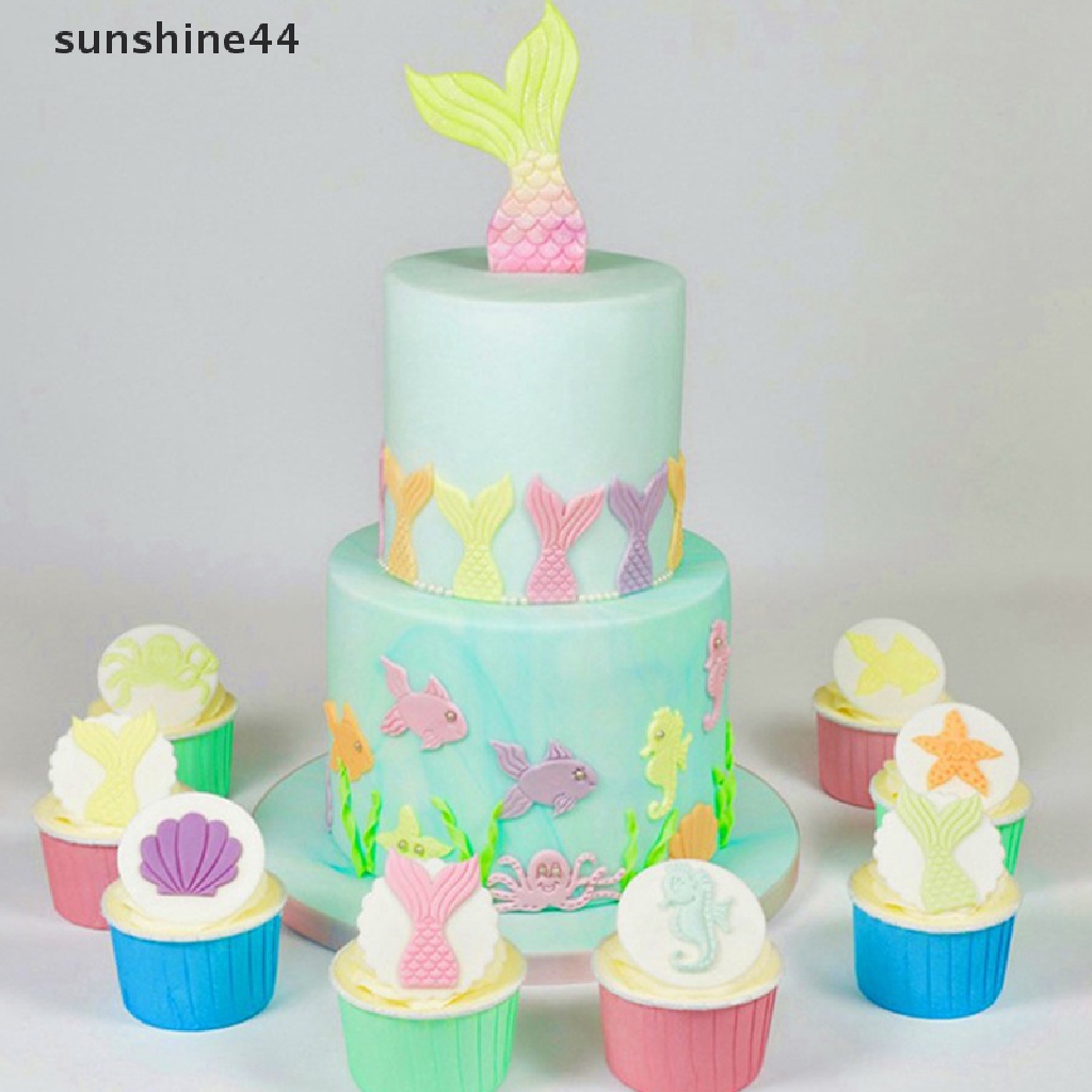 Sunshine Cetakan Fondant Tema Laut Untuk Dekorasi Kue