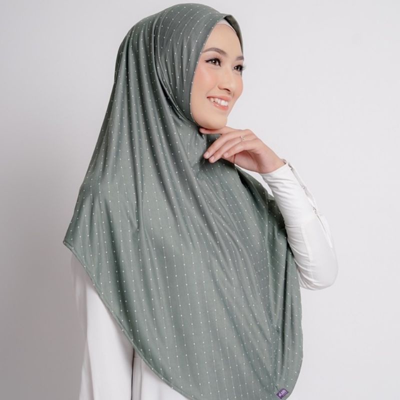 Bergo athaya polka elzatta bergo elzatta