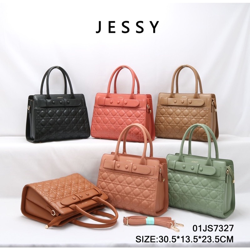 [COD] Jessy Handbag 01JS7327 Tas Wanita Import Original Branded Terbaru Tas Fashion Wanita