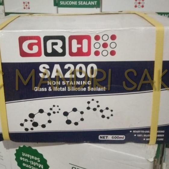 

SILIKON SEALANT SOSIS GRH SA200 600ML - Putih