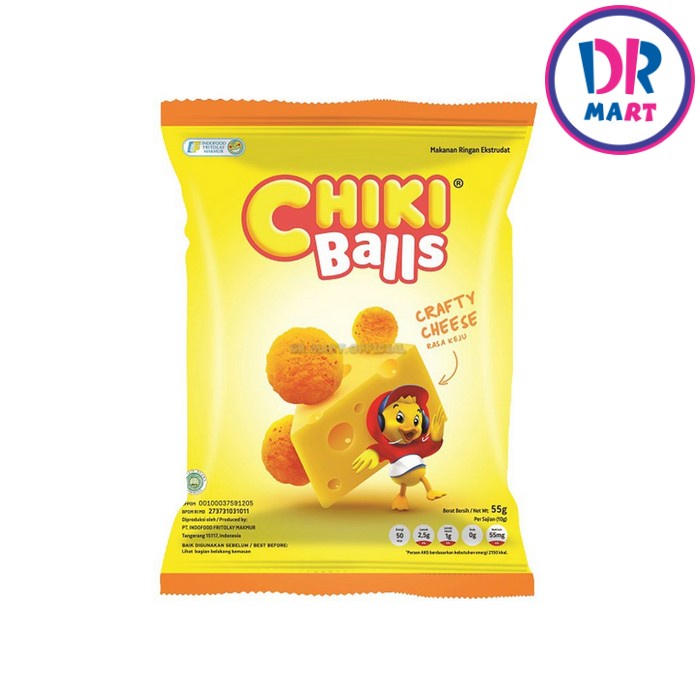 

CHIKI BALLS Crafty Cheese 55gr