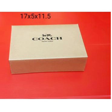 

Box Coach 17 dus coach asli original box kotak dus dompet US