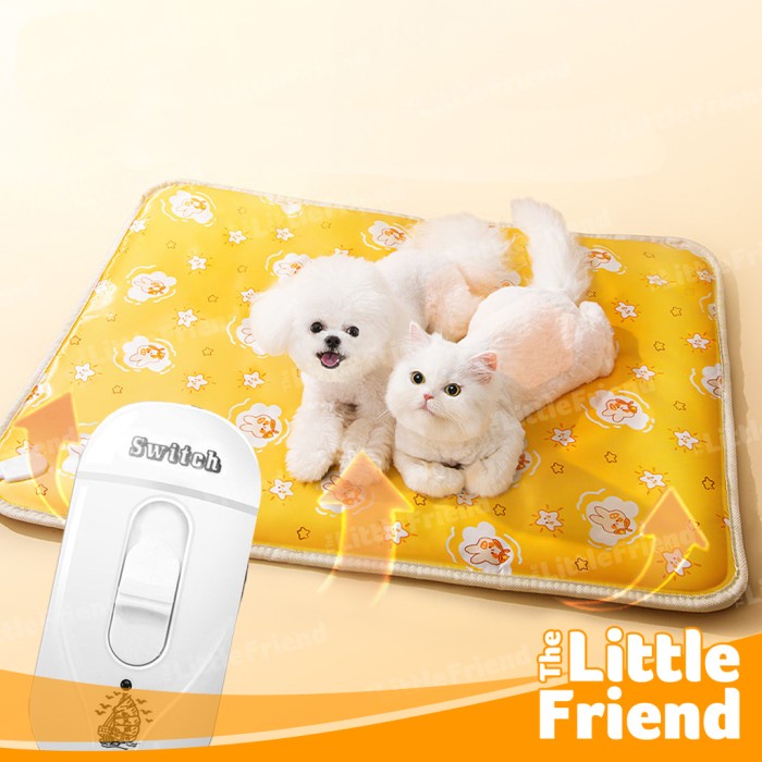 Matras Penghangat Anak Kucing Anjing Electric - Pet Heating Mat Pad