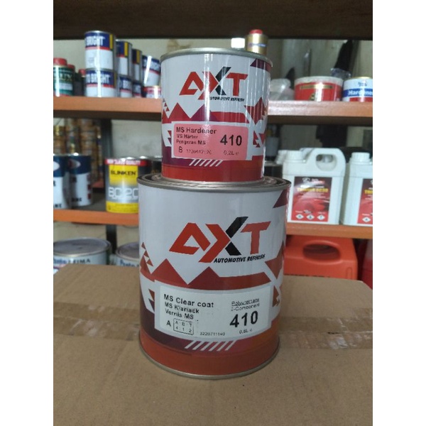 Jual Clear Coat Pernis Belkote Axt Ms Liter Set Shopee Indonesia