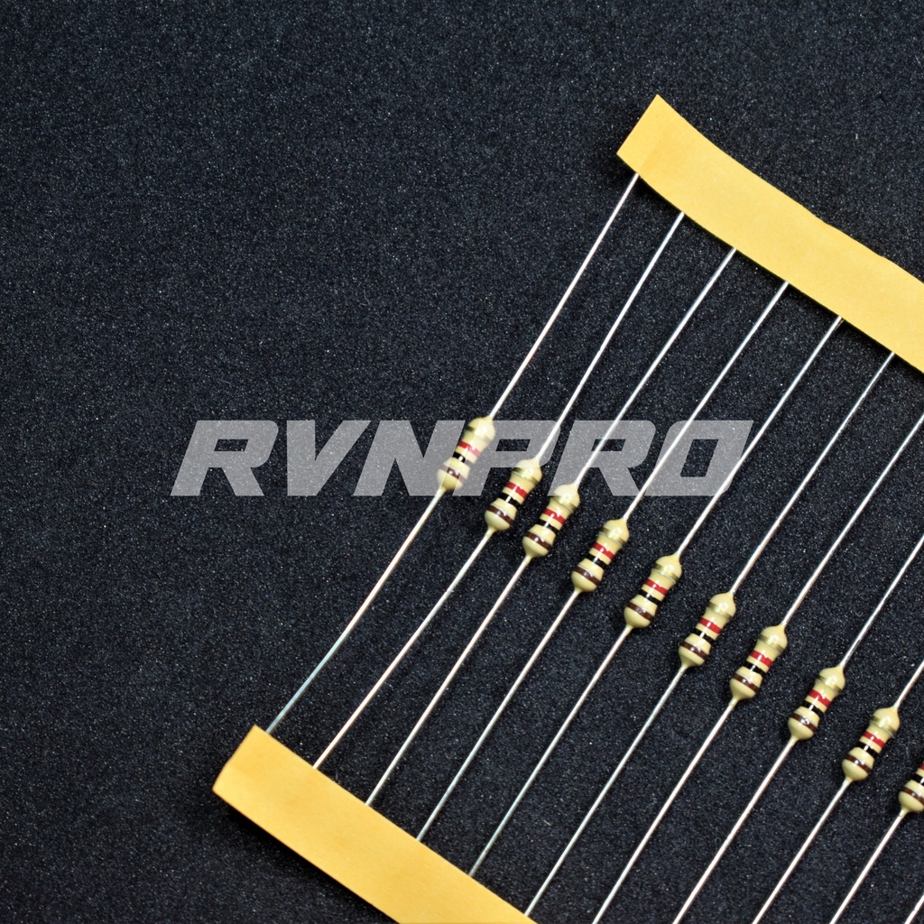 Resistor 1 Kilo Ohm 1/4 Watt 5% kualitas Taiwan