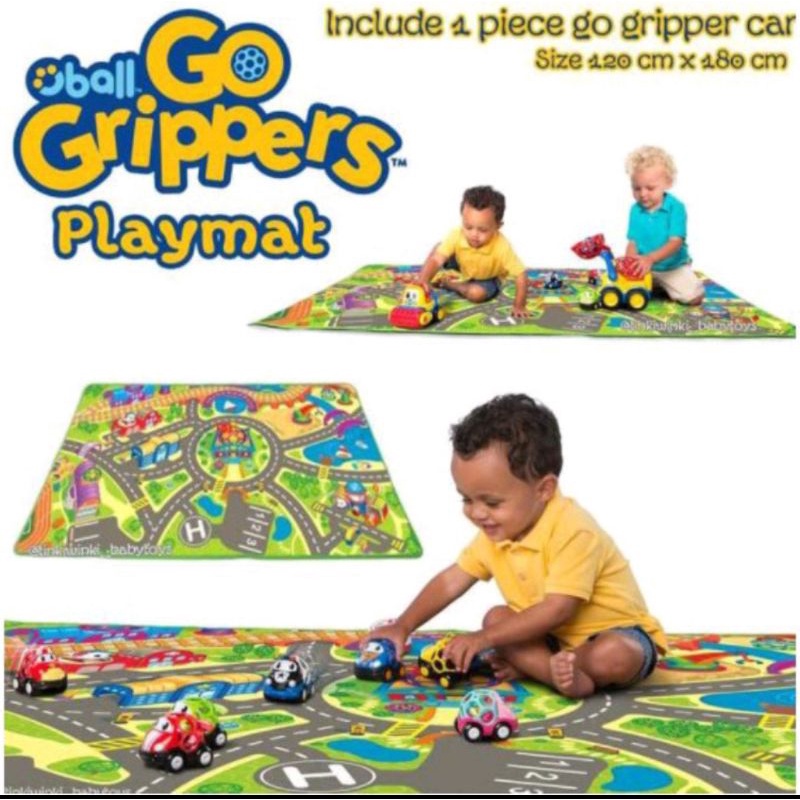 Oball PLAYMAT karpet lipat free car