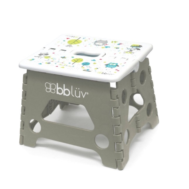 BBLUV Foldable Step Stool Grey | Kursi Lipat Anak